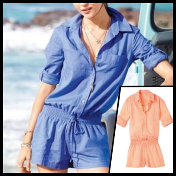 Victoria's Secret Pants - Victoria's Secret | Cotton Shorts Romper Plus Size